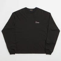 Dime Classic Small Logo Long Sleeve T-Shirt in Black thumbnail