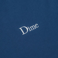 Dime Classic Small Logo Long Sleeve T-Shirt in Midnight Navy thumbnail