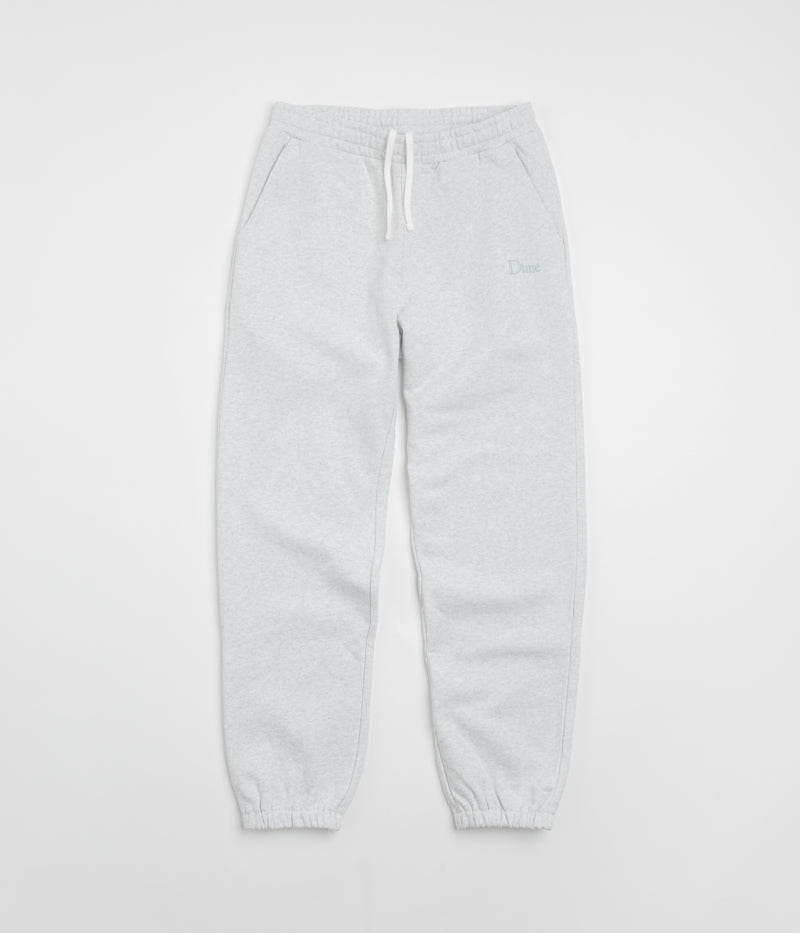 Dime Classic Small Logo Sweatpants in Ash