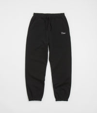 Dime Classic Small Logo Sweatpants in Black