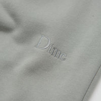 Dime Classic Small Logo Sweatpants in Gravel thumbnail