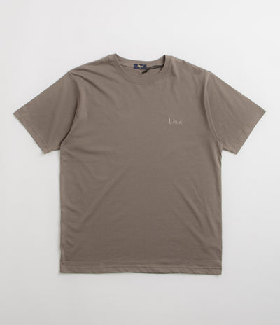Dime Classic Small Logo T-Shirt in Deep Sepia