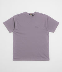 Dime Classic Small Logo T-Shirt in Plum Grey