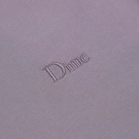 Dime Classic Small Logo T-Shirt in Plum Grey thumbnail
