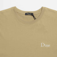 Dime Classic Small Logo T-Shirt in Tan thumbnail