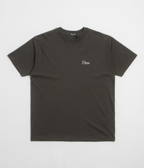 【DIME】 Classic Small Logo T-Shirt / Faded Black Dime Classic Small Logo T-Shirt Faded Black | SOMEWHERE®