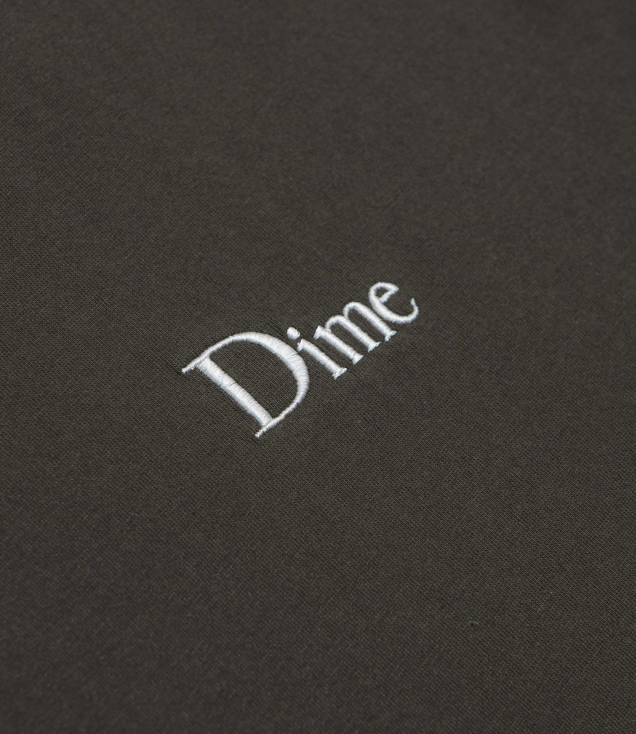 Dime Classic Small Logo T-Shirt - Vintage Black | Flatspot