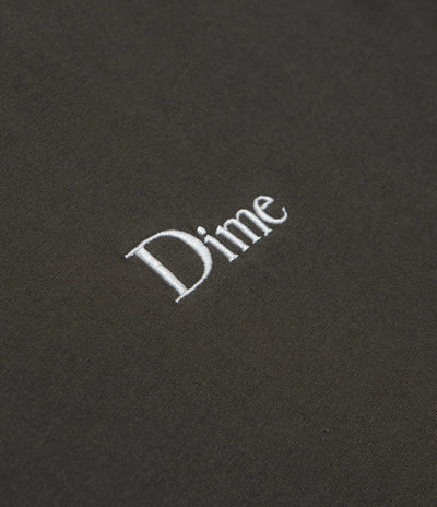 Dime Classic Small Logo T-Shirt in Vintage Black