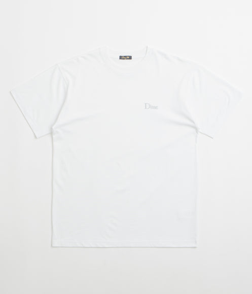 Dime Classic Small Logo T-Shirt - White