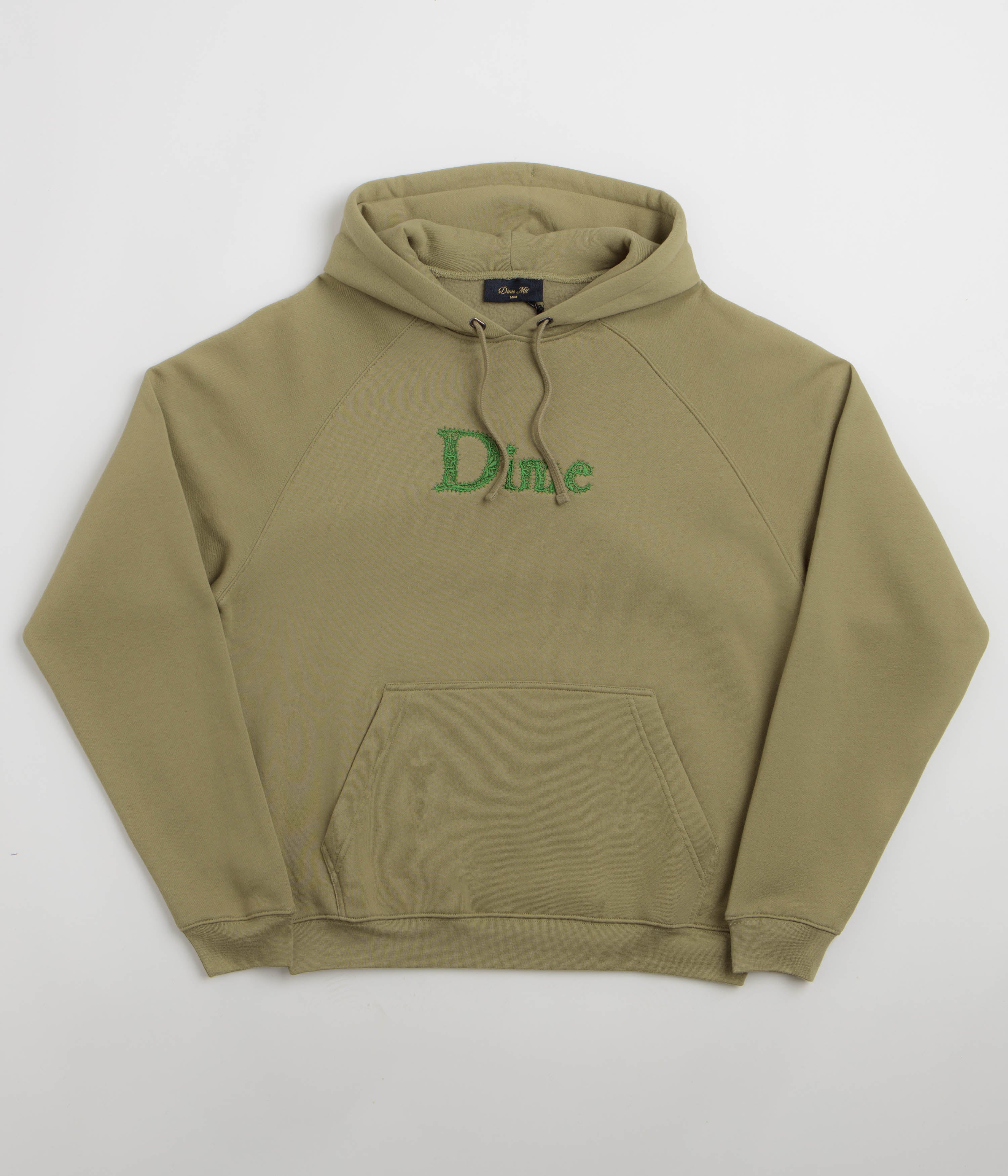 Dime Classic Spiked Hoodie - Military Olive