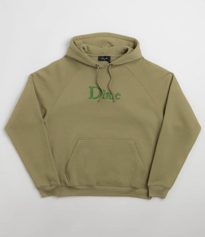 Dime Classic Spiked Hoodie - Military Olive