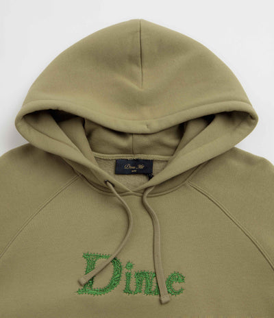 Dime Classic Spiked Hoodie - Military Olive