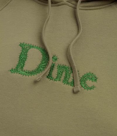 Dime Classic Spiked Hoodie - Military Olive