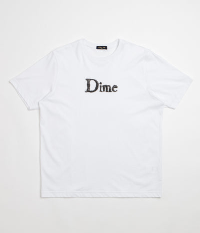 Dime Classic Spiked T-Shirt - White