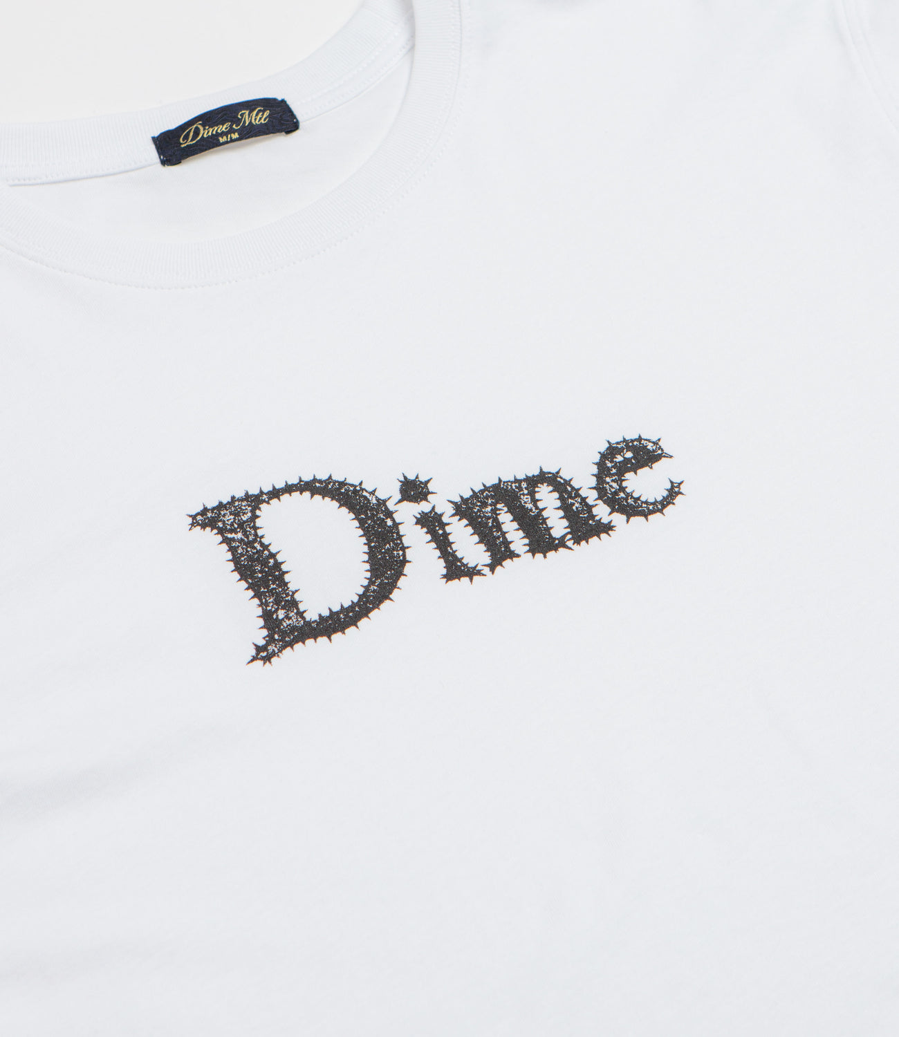 Dime Classic Spiked T-Shirt - White | flatspot