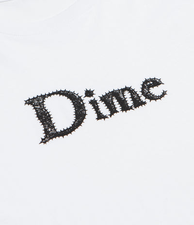 Dime Classic Spiked T-Shirt - White