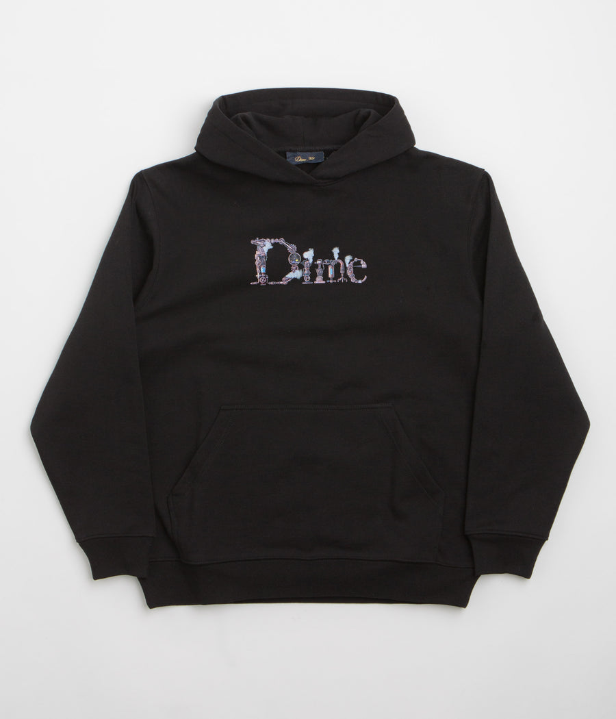 Dime Classic Steampunk Hoodie in Black