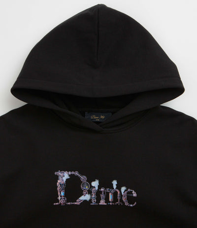 Dime Classic Steampunk Hoodie in Black