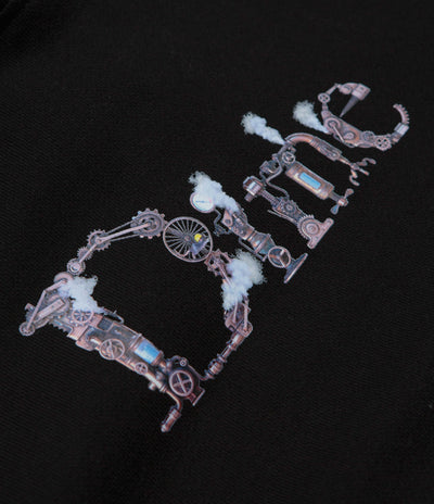 Dime Classic Steampunk Hoodie in Black
