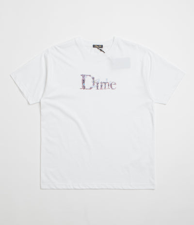 【Dime】Classic Steampunk Tシャツ コットン 半袖 ホワイト Dime Classic Steampunk T-Shirt - White | Flatspot