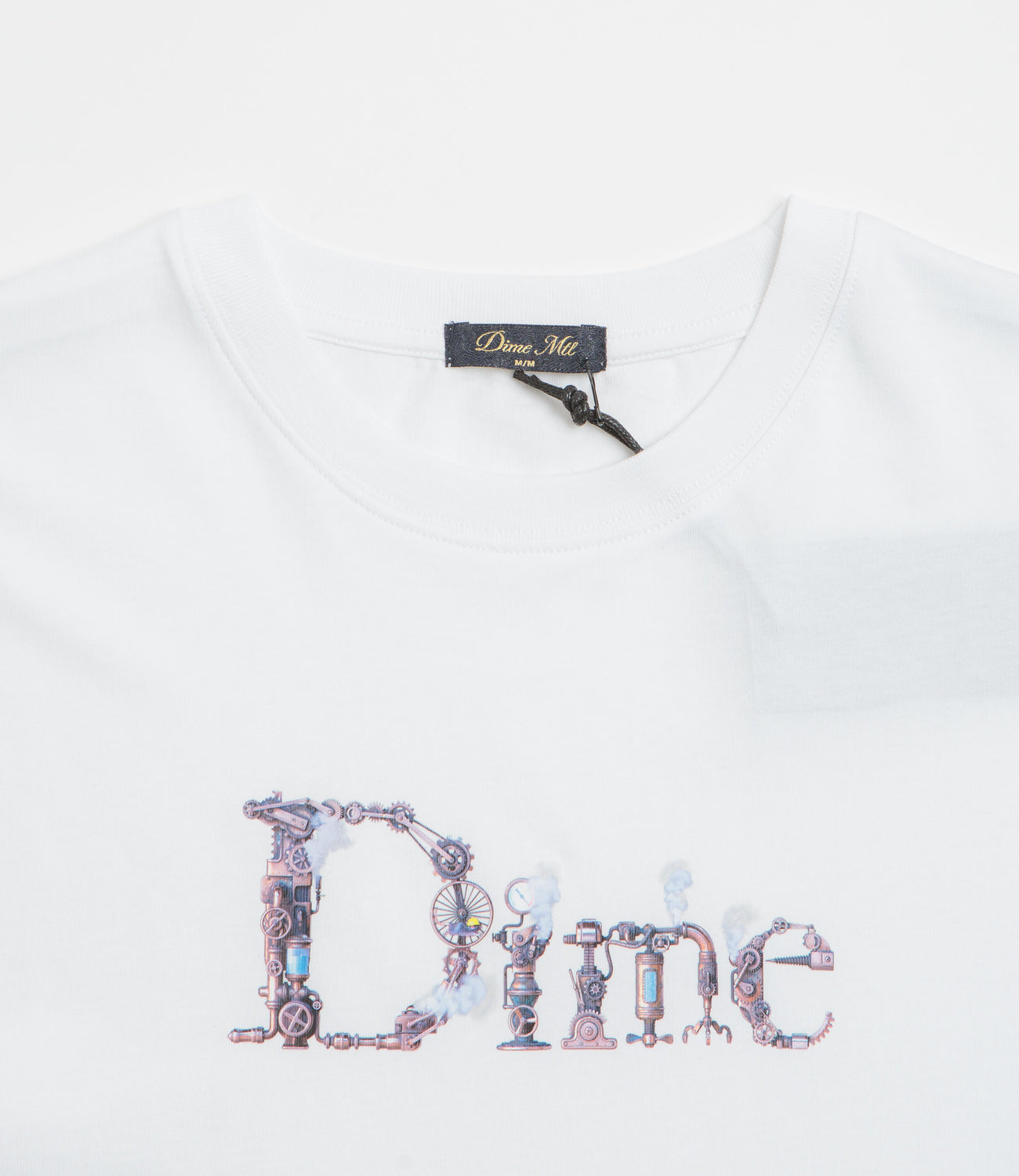 Dime Classic Steampunk T-Shirt - White | Flatspot