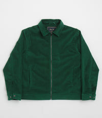 Dime Cord Zip Jacket - Emerald | Flatspot