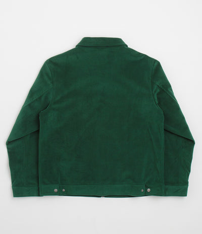 Dime Cord Zip Jacket in Emerald