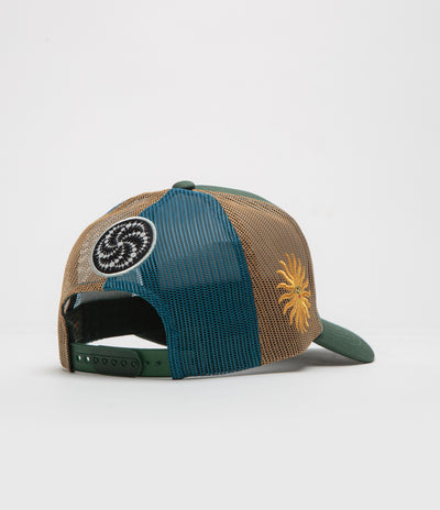 Dime Cosmic Trucker Cap in Green