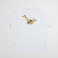 Dime Crashed T-Shirt - White thumbnail