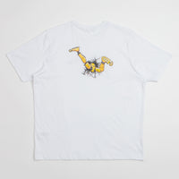 Dime Crashed T-Shirt - White thumbnail