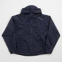 Dime Crinkled Tech Windbreaker Jacket - Dark Navy thumbnail