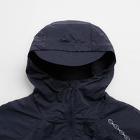 Dime Crinkled Tech Windbreaker Jacket - Dark Navy thumbnail