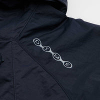 Dime Crinkled Tech Windbreaker Jacket - Dark Navy thumbnail