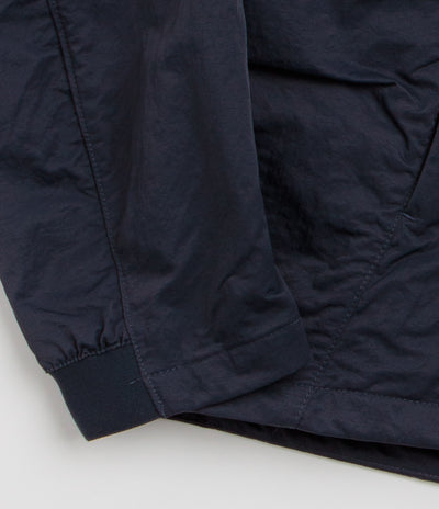 Dime Crinkled Tech Windbreaker Jacket - Dark Navy