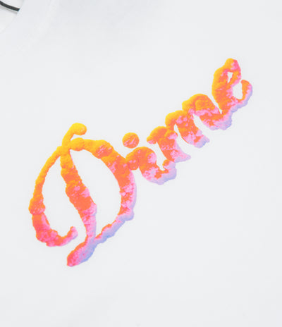 Dime Cursive Cloud T-Shirt in White