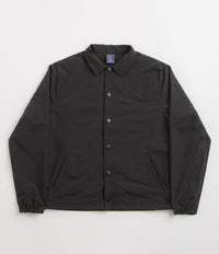 Dime Cursive Coach Jacket in Black