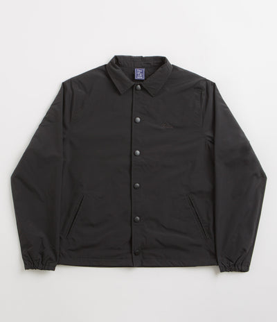 Dime Cursive Coach Jacket in Black