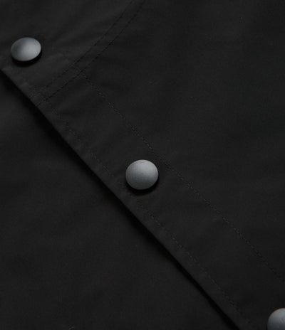 Dime Cursive Coach Jacket in Black