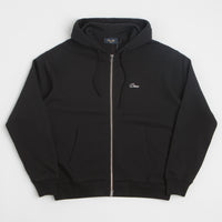 Dime Cursive Full Zip Hoodie in Black thumbnail