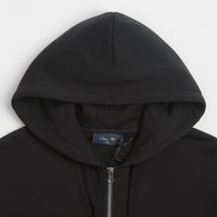 Dime Cursive Full Zip Hoodie in Black thumbnail