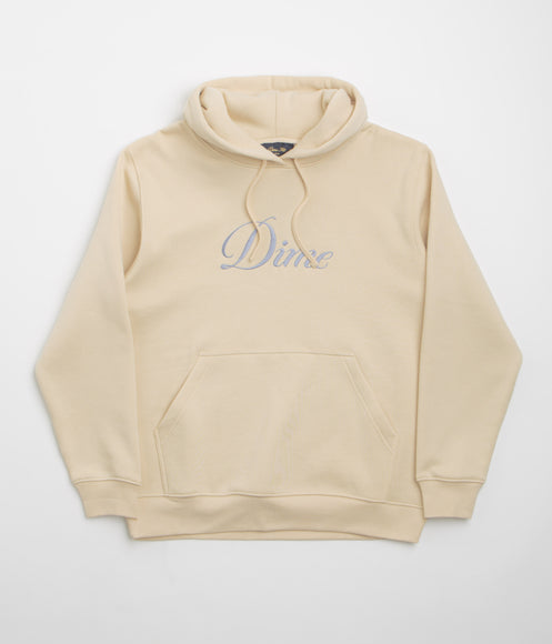 Dime Cursive Logo Hoodie - Fog