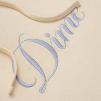 Dime Cursive Logo Hoodie in Fog thumbnail