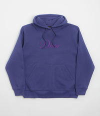 Dime Cursive Logo Hoodie in Indigo