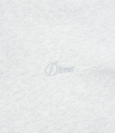 Dime Cursive Small Logo Hoodie in Ash