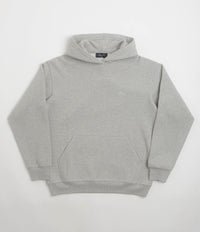 Dime Cursive Small Logo Hoodie in Heather Grey