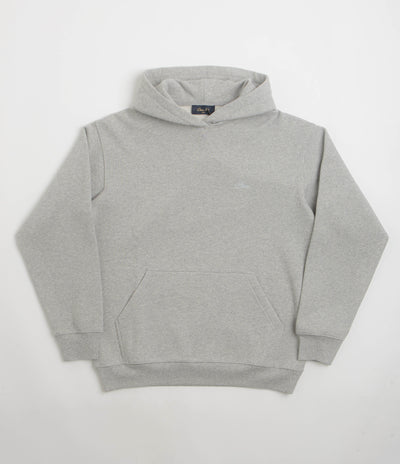 Dime Cursive Small Logo Hoodie in Heather Grey