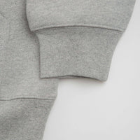 Dime Cursive Small Logo Hoodie in Heather Grey thumbnail