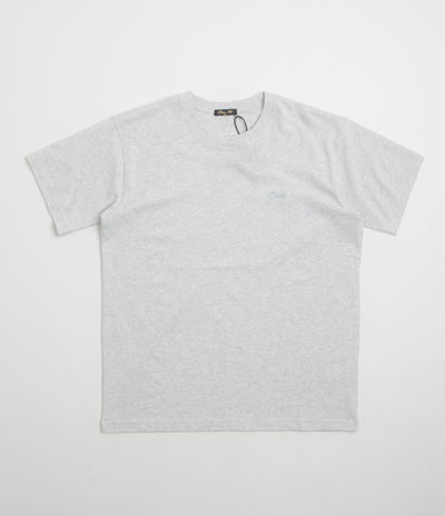Dime Cursive Small Logo T-Shirt in Ash