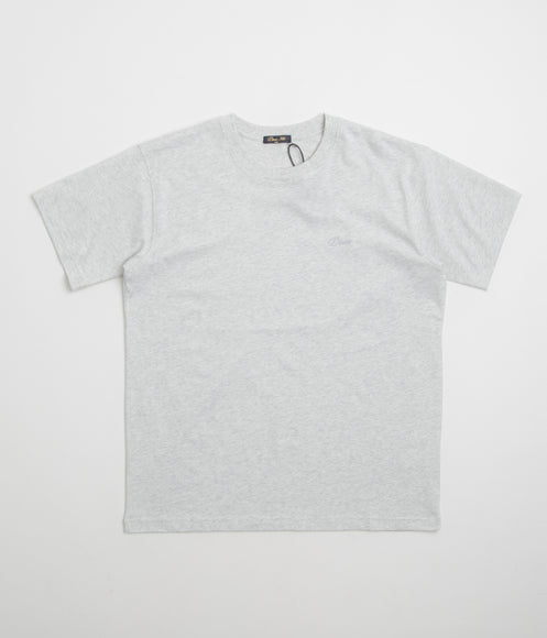 Dime Cursive Small Logo T-Shirt - Ash