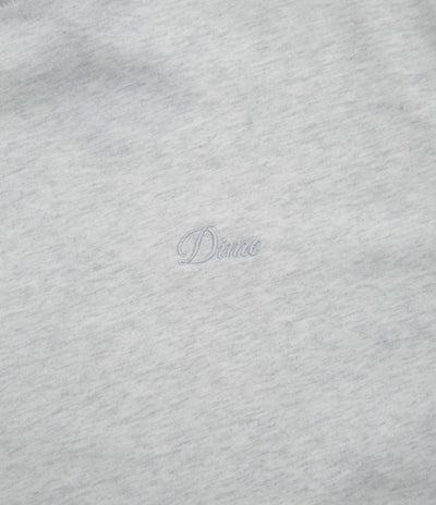 Dime Cursive Small Logo T-Shirt in Ash